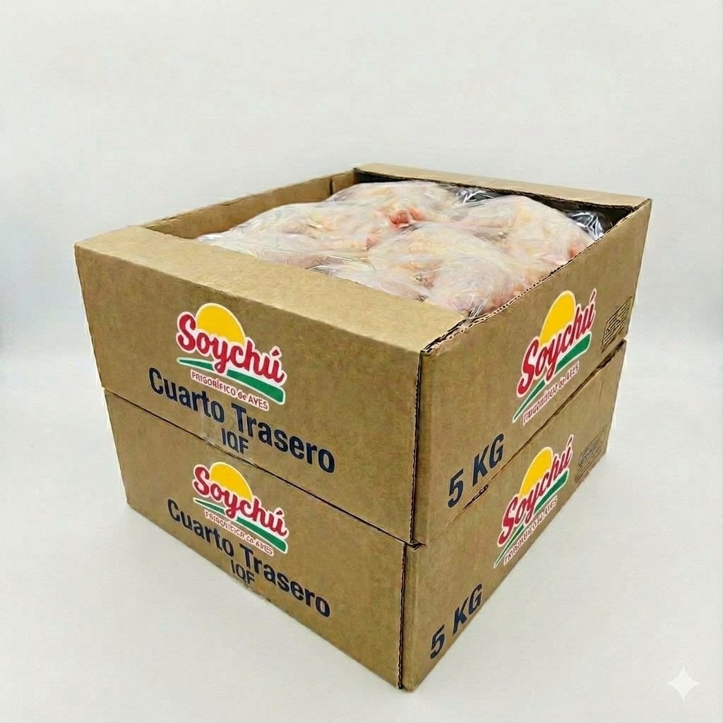 Combo 81: Cuarto Trasero x 5 KG IQF Soychú