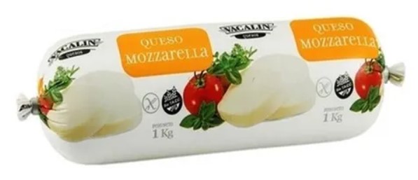 Muzzarella Vacalin Cilindro x 1 KG