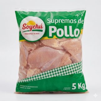 Combo 12: 5 KG de Suprema Soychú Bolsa Verde (Freezadas Bloque)
