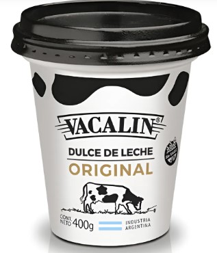 Dulce de Leche Común 400 G Vacalín