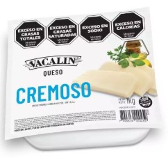 Vacalin Queso Cremoso Fraccionado 1 K