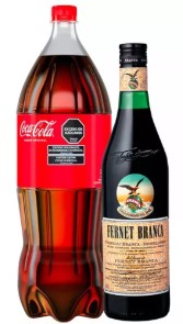 Coca Cola 2.25L + Fernet Branca 750cc