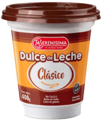 Dulce de Leche Común Clásico 400 G La Serenísima