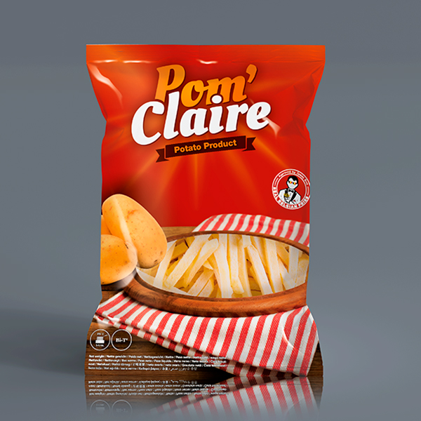 Papas Fritas Pom Claire x 2,5 KG