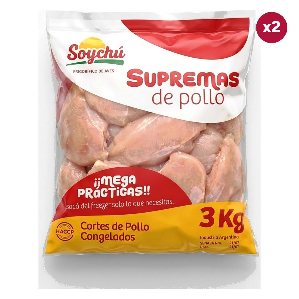 Combo 142: 6 KG de Suprema Soychú IQF (Congeladas individualmente, no en bloque)