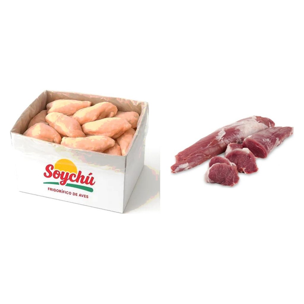 Combo 1510: 6 KG de Suprema Soychú IQF + Solomillo de Cerdo pieza aprox. 2,5 kg